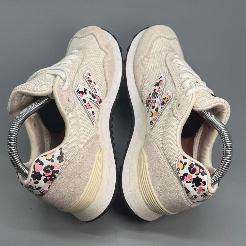 New Balance 515 V3 Women 7.5 Beige Tan Sea Salt Floral Athletic Running Sneakers - Picture 6 of 10